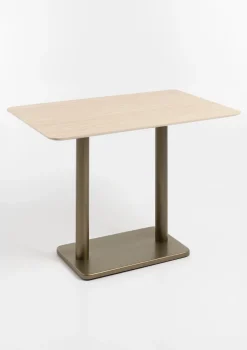 XOOON COCOmaison, Brest bartafel Travertine 120x75cm - Goud^ Woonaccessoires|Bartafels