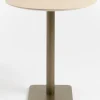 XOOON COCOmaison, Brest bartafel Travertine D80cm - Goud^ Woonaccessoires|Bartafels