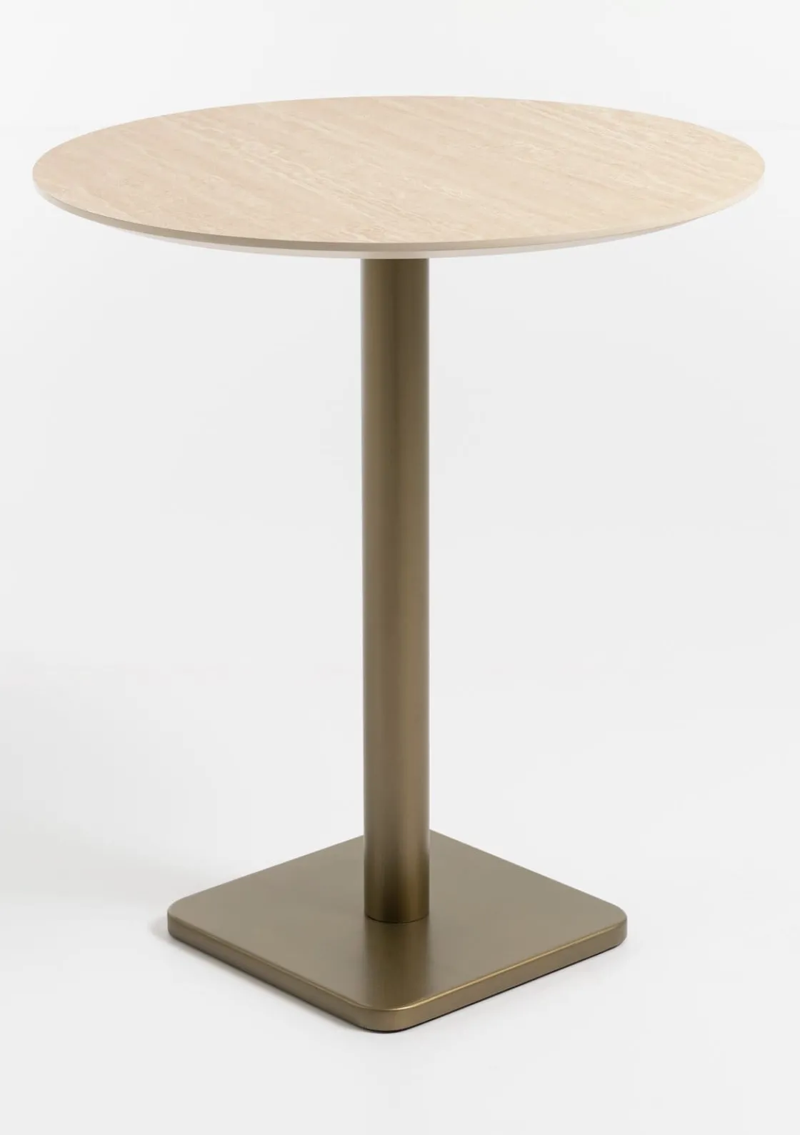 XOOON COCOmaison, Brest bartafel Travertine D80cm - Goud^ Woonaccessoires|Bartafels