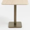 XOOON COCOmaison, Brest bistrotafel Travertine 75x75cm - Goud^ Woonaccessoires|Eettafels