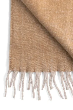 XOOON COCOmaison, Camel plaid 127x152cm - Oker^ Woonaccessoires