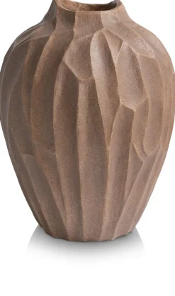 XOOON COCOmaison, Casper vaas H53cm - Bruin^ Woonaccessoires