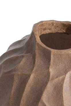 XOOON COCOmaison, Casper vaas H53cm - Bruin^ Woonaccessoires