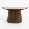 XOOON COCOmaison, Cleo wandtafel H77cm - Bruin^ Woonaccessoires|Wandtafels
