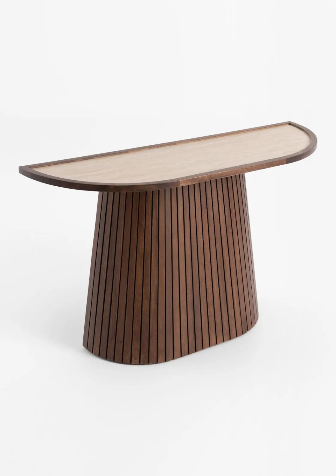 XOOON COCOmaison, Cleo wandtafel H77cm - Bruin^ Woonaccessoires|Wandtafels