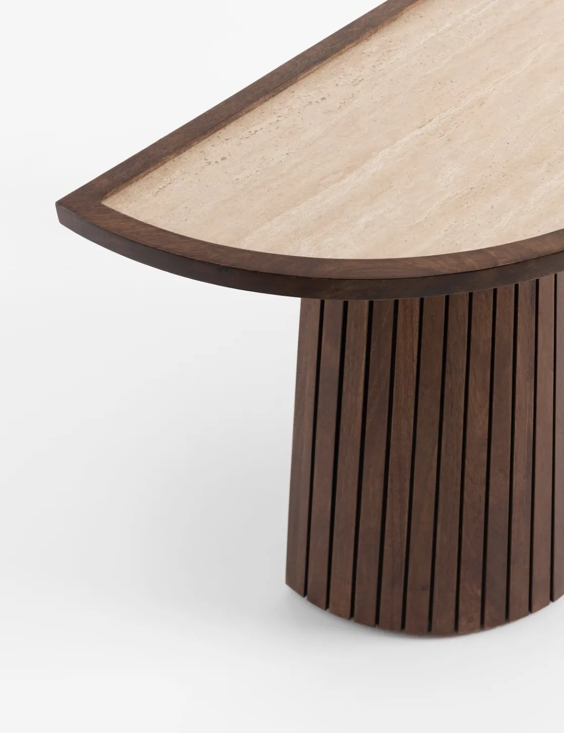 XOOON COCOmaison, Cleo wandtafel H77cm - Bruin^ Woonaccessoires|Wandtafels