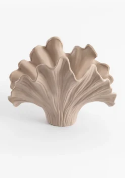 XOOON COCOmaison, Coral vaas H26cm - Grijs^ Woonaccessoires