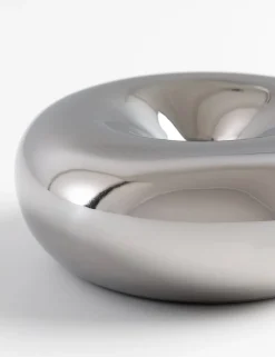 XOOON COCOmaison, Donut kandelaar D12cm - Zilver^ Woonaccessoires