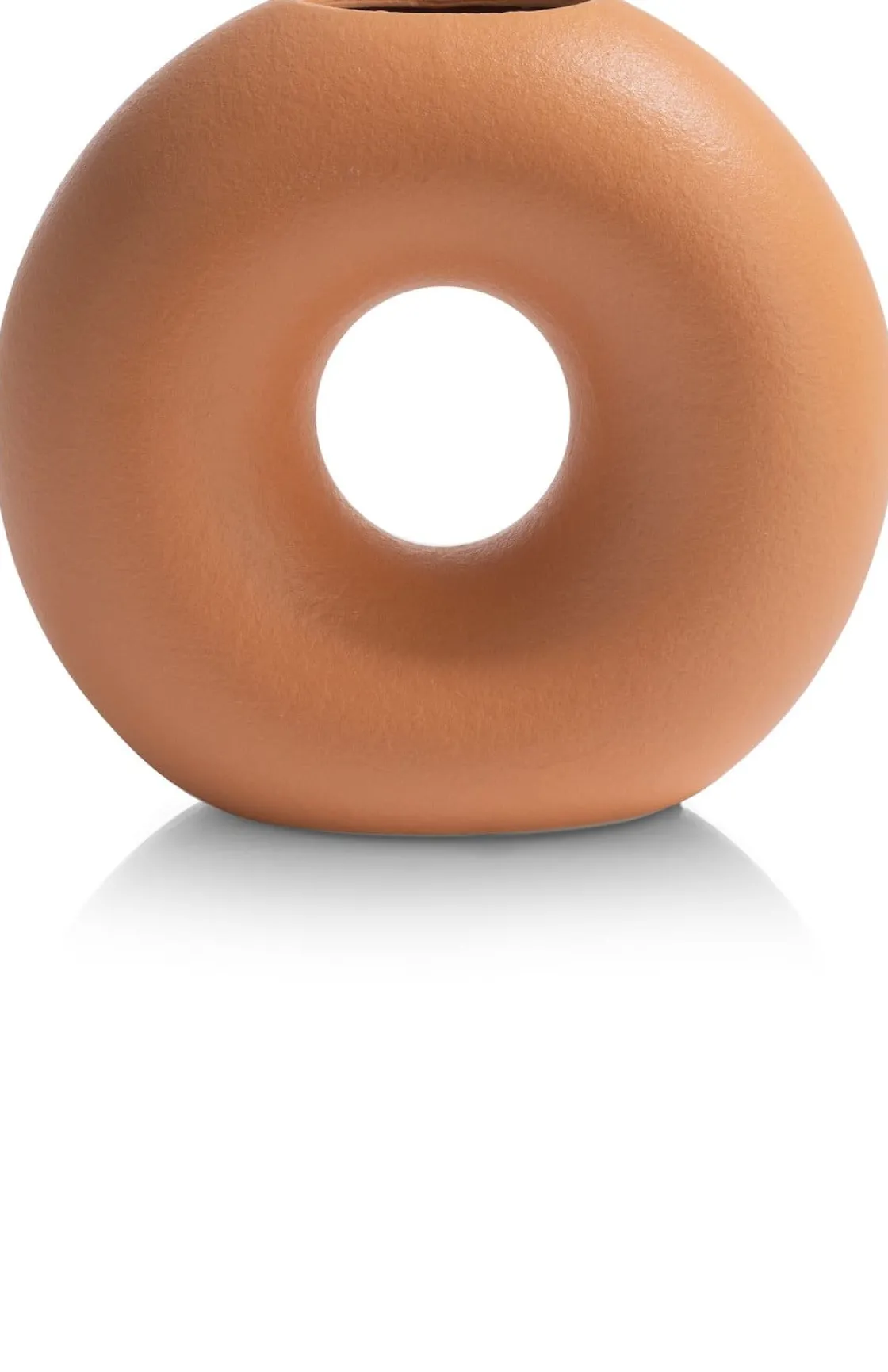 XOOON COCOmaison, Donut vaas H22cm - Oranje^ Woonaccessoires