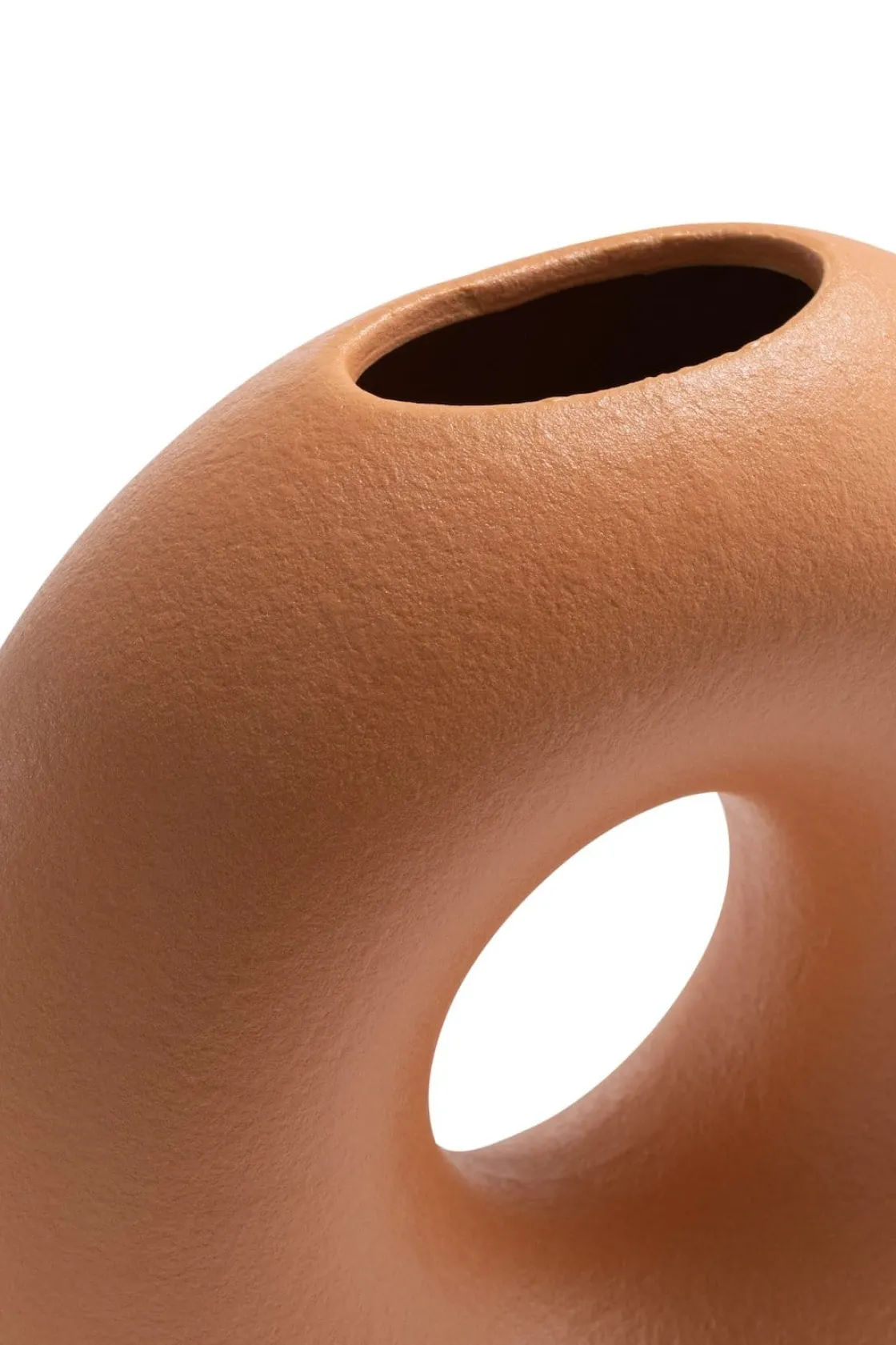 XOOON COCOmaison, Donut vaas H22cm - Oranje^ Woonaccessoires