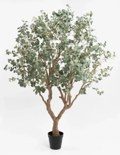 XOOON COCOmaison, Eucalyptus Tree kunstplant H240cm - Groen^ Woonaccessoires