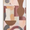 XOOON COCOmaison, Franny schilderij 80x120cm - Multikleur^ Wanddecoraties|Woonaccessoires