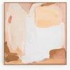 XOOON COCOmaison, Hilde schilderij 100x100cm - Roze^ Wanddecoraties|Woonaccessoires