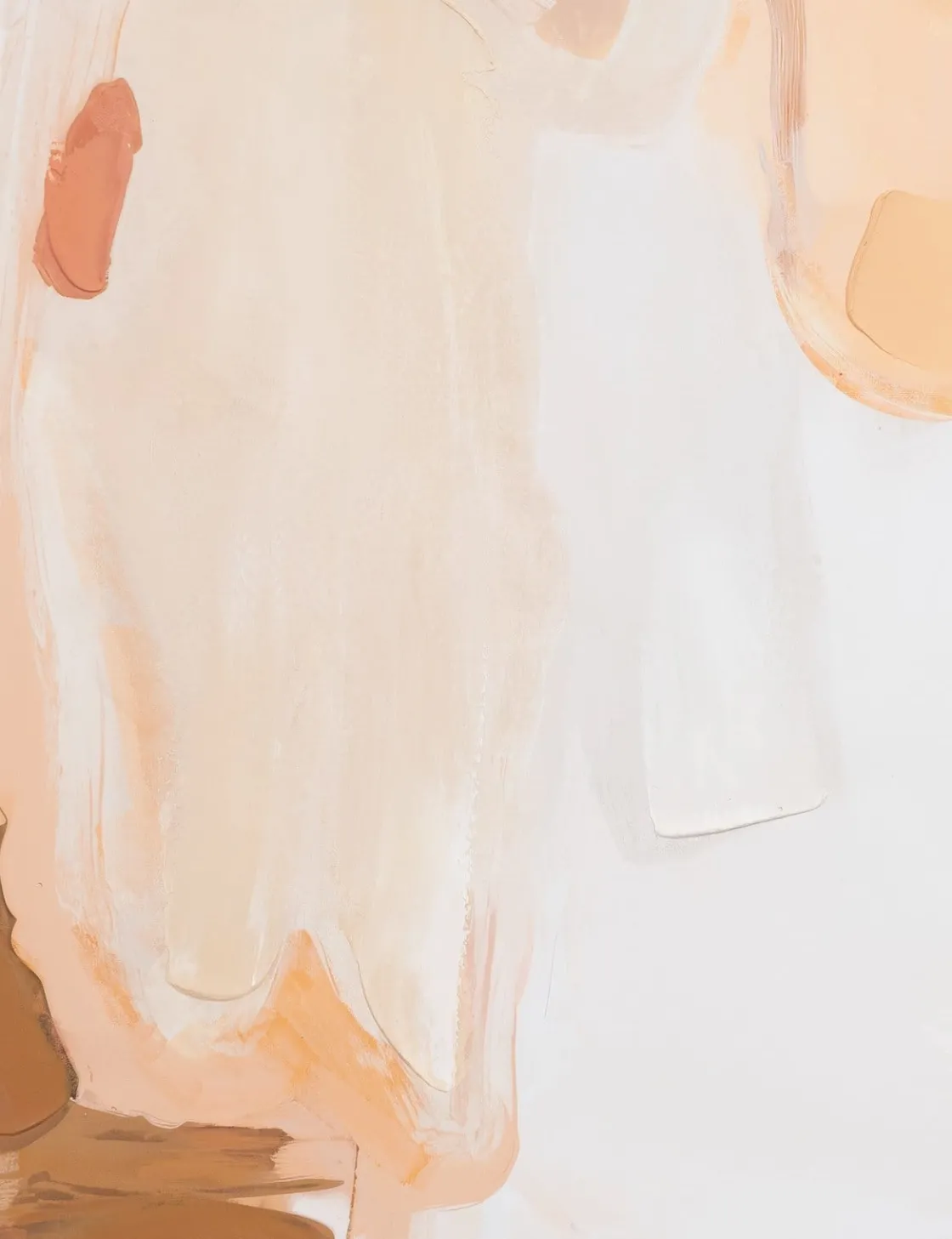 XOOON COCOmaison, Hilde schilderij 100x100cm - Roze^ Wanddecoraties|Woonaccessoires