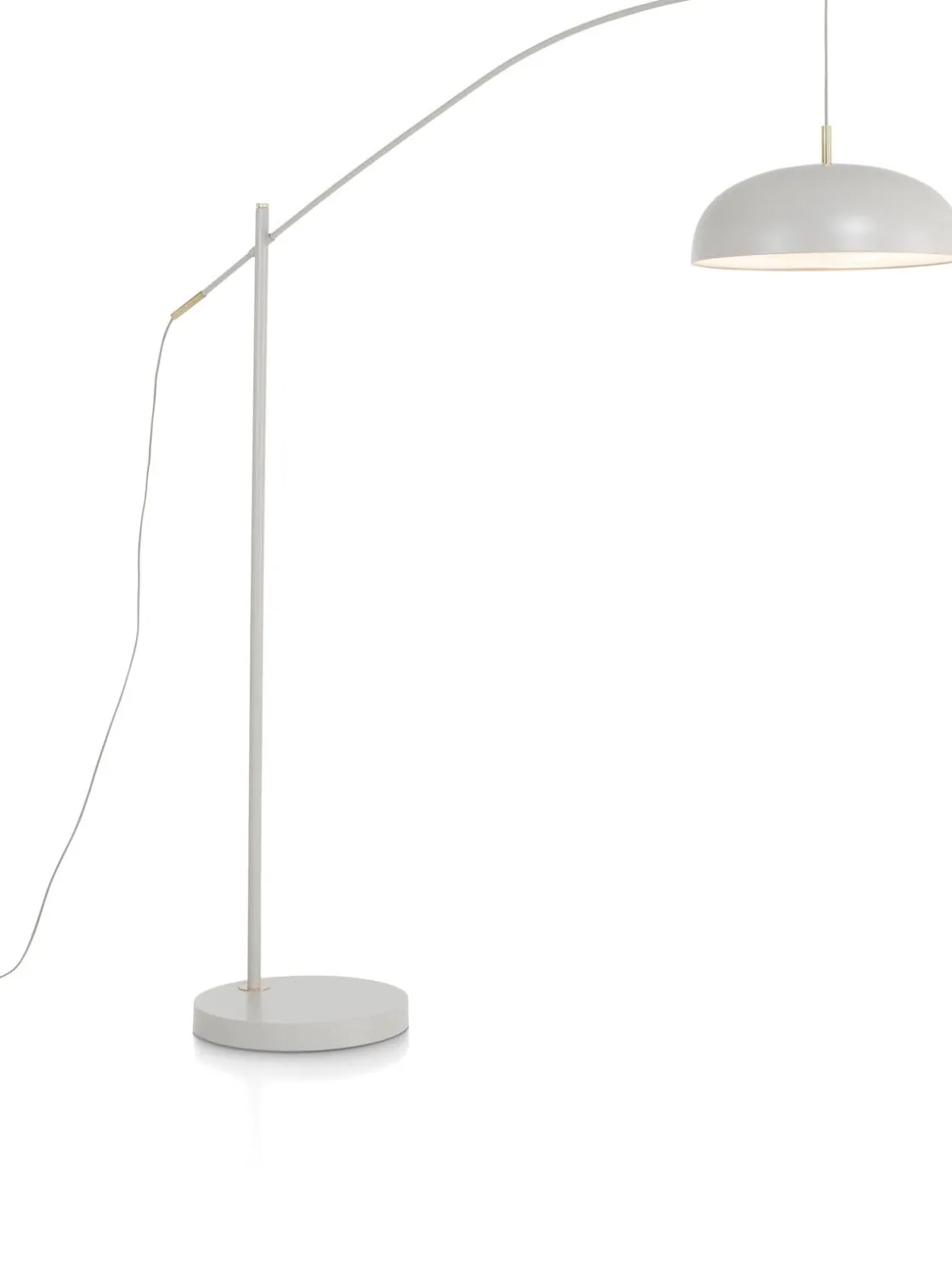XOOON COCOmaison, Hugo boog vloerlamp 3*E27 - Grijs^ Vloerlampen