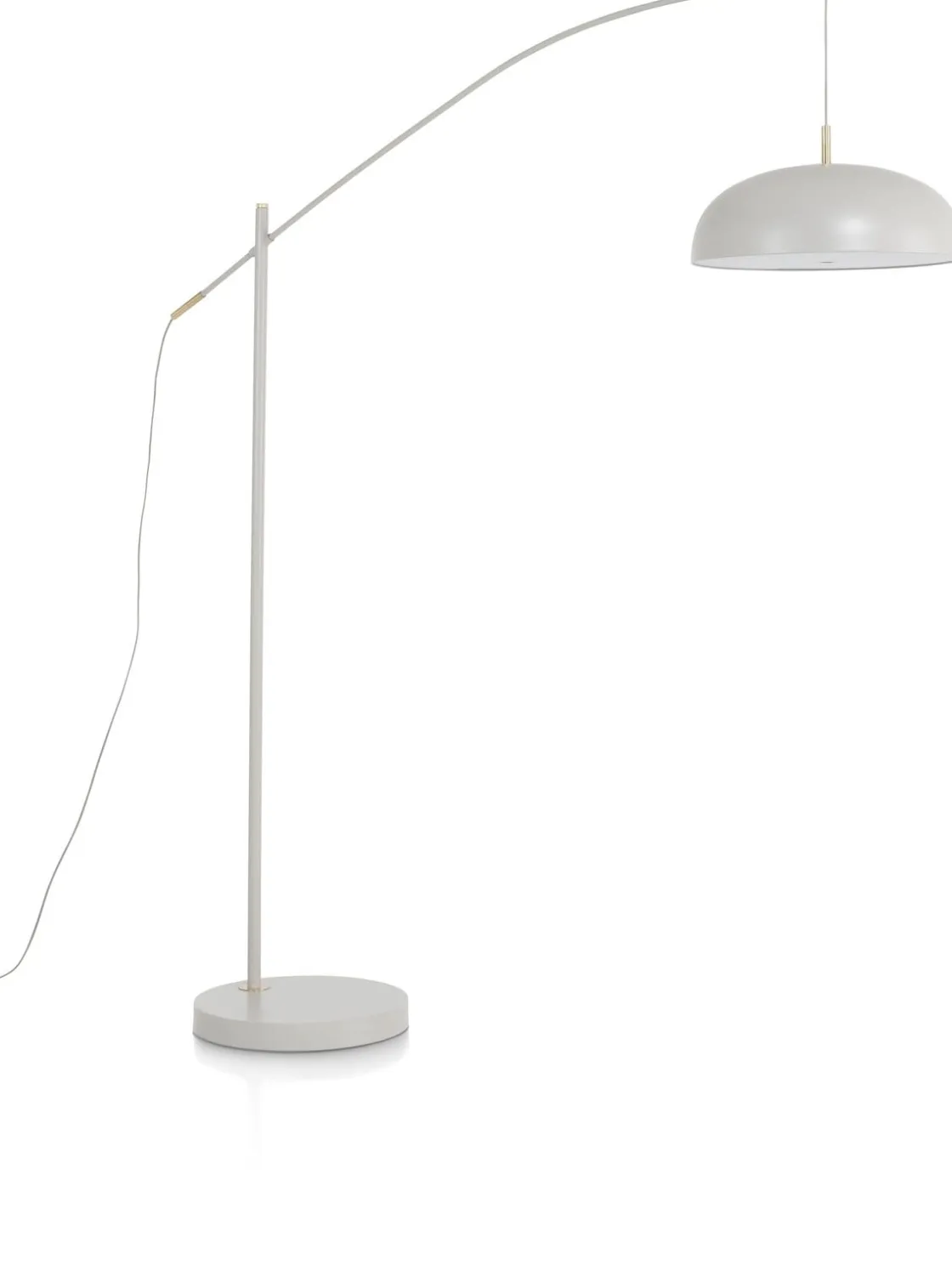 XOOON COCOmaison, Hugo boog vloerlamp 3*E27 - Grijs^ Vloerlampen