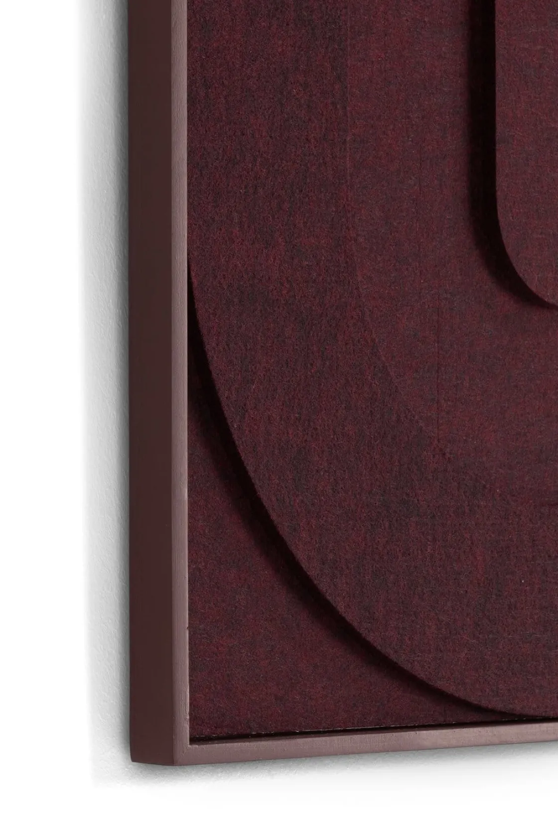 XOOON COCOmaison, Jace schilderij 48x96cm - Bordeaux^ Woonaccessoires|Wanddecoraties