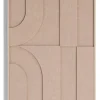 XOOON COCOmaison, Jace schilderij 48x96cm - Creme^ Wanddecoraties|Woonaccessoires