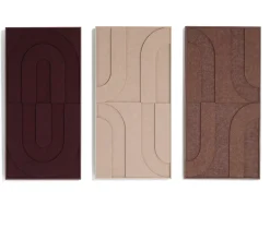 XOOON COCOmaison, Jace schilderij 48x96cm - Creme^ Wanddecoraties|Woonaccessoires