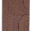 XOOON COCOmaison, Jace schilderij 48x96cm - bruin^ Wanddecoraties|Woonaccessoires
