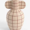XOOON COCOmaison, Jacob vaas H25cm - Multikleur^ Woonaccessoires