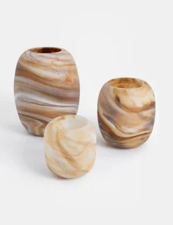 XOOON COCOmaison, Jasper vaas H22,5cm - Multikleur^ Woonaccessoires