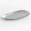 XOOON COCOmaison, Lisette schaal 21x47cm - Zilver^ Woonaccessoires