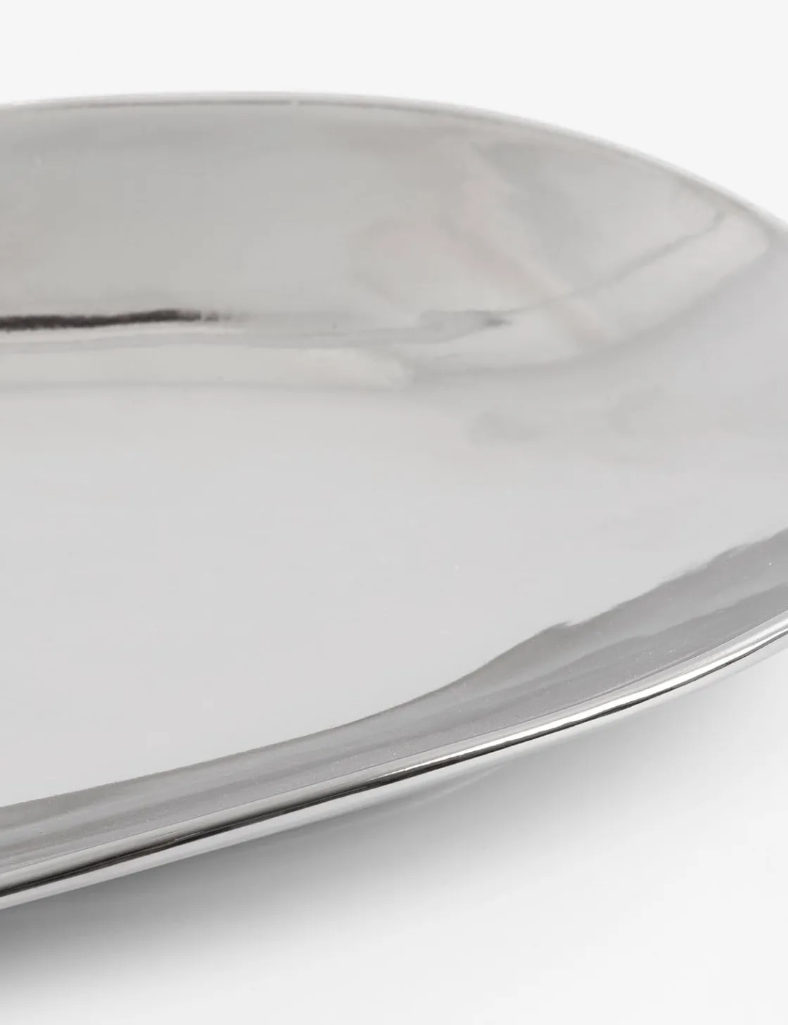 XOOON COCOmaison, Lisette schaal 21x47cm - Zilver^ Woonaccessoires