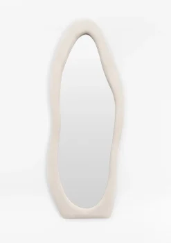 XOOON COCOmaison, Loes spiegel 160x60cm - Cremekleurig^ Wanddecoraties|Woonaccessoires