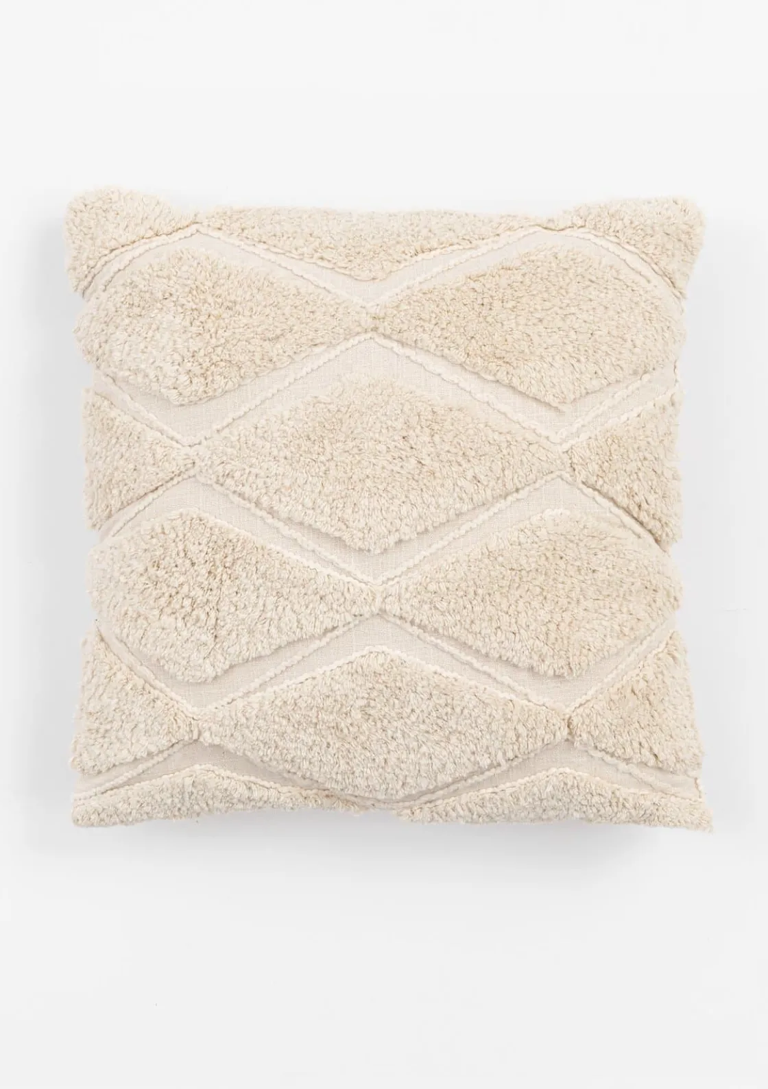 XOOON COCOmaison, Lou kussen 45x45cm - Cremekleurig^ Woonaccessoires