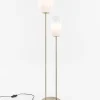 XOOON COCOmaison, Milky vloerlamp 2*E27 - Wit^ Vloerlampen