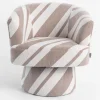 XOOON COCOmaison, Nora fauteuil - Taupe^ Woonaccessoires|Stoffen Fauteuils