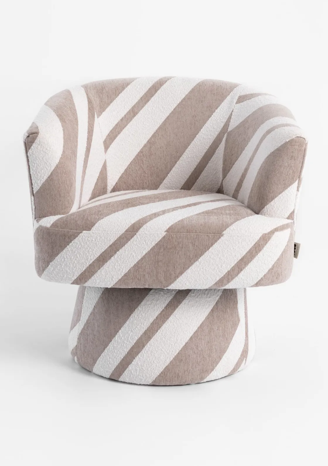 XOOON COCOmaison, Nora fauteuil - Taupe^ Woonaccessoires|Stoffen Fauteuils