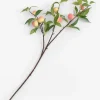 XOOON COCOmaison, Peach spray kunstbloem H85cm - Oranje^ Woonaccessoires