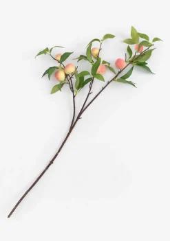 XOOON COCOmaison, Peach spray kunstbloem H85cm - Oranje^ Woonaccessoires