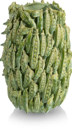 XOOON COCOmaison, Peas in a pot vaas H45cm - Groen^ Woonaccessoires