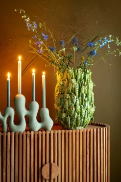 XOOON COCOmaison, Peas in a pot vaas H45cm - Groen^ Woonaccessoires