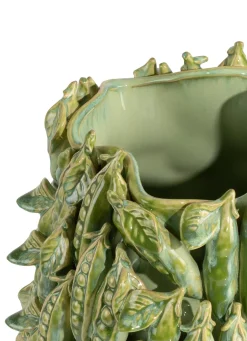 XOOON COCOmaison, Peas in a pot vaas H45cm - Groen^ Woonaccessoires