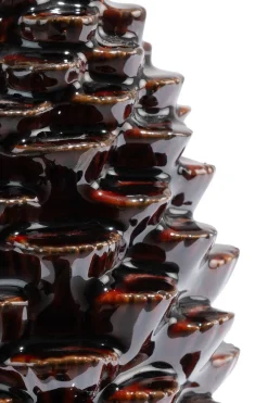 XOOON COCOmaison, Pine kandelaar H15cm - Bruin^ Woonaccessoires