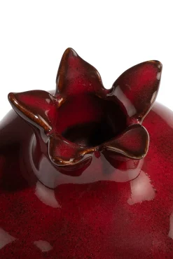 XOOON COCOmaison, Pomegranate kandelaar H12cm - Bordeaux^ Woonaccessoires
