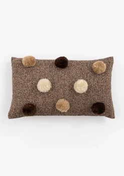 XOOON COCOmaison, Pomme kussen 30x50cm - Bruin^ Woonaccessoires