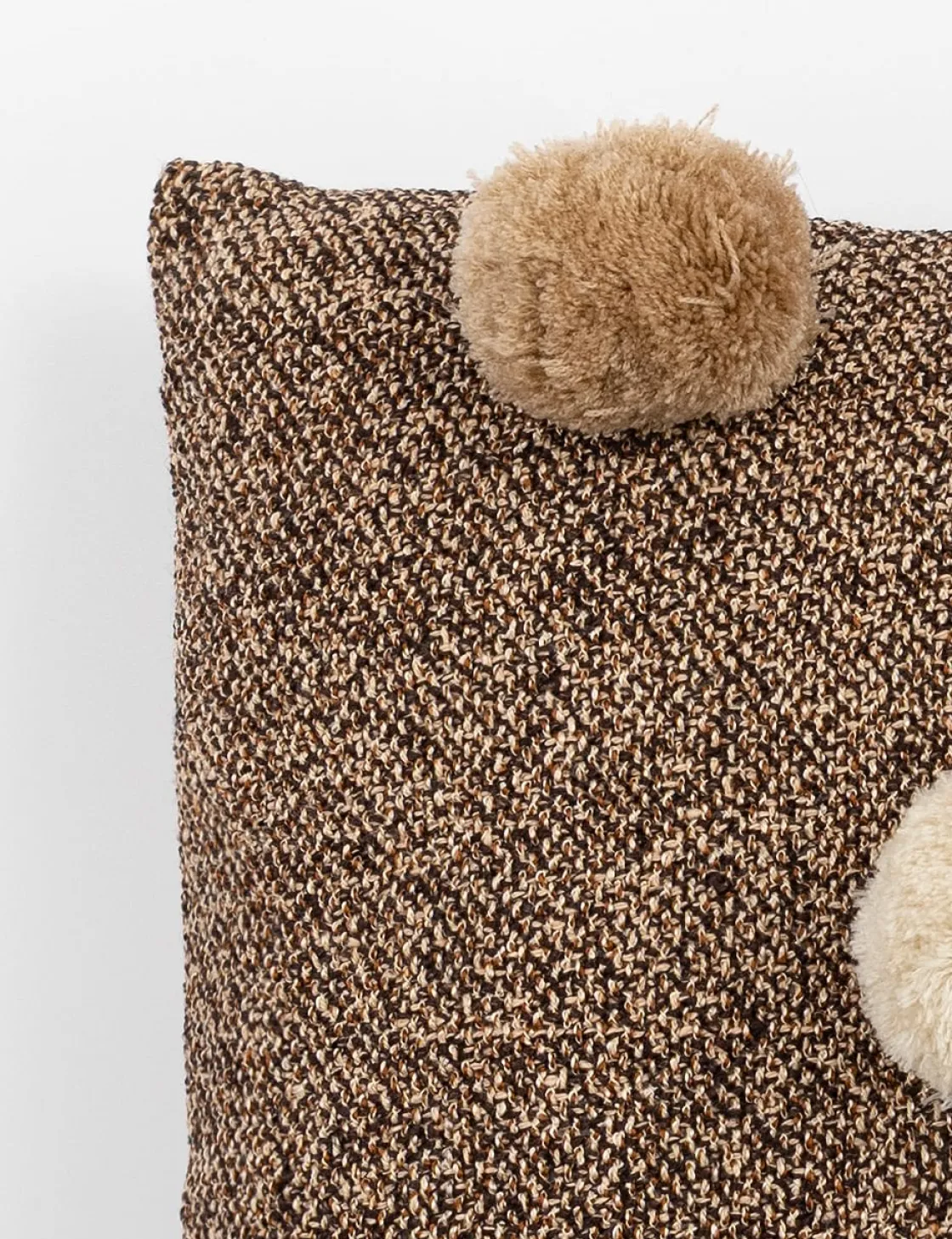 XOOON COCOmaison, Pomme kussen 30x50cm - Bruin^ Woonaccessoires