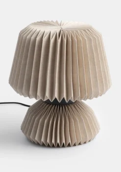 XOOON COCOmaison, Rikke tafellamp 1*E27 H33cm - Beige^ Vloerlampen|Tafellampen