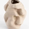 XOOON COCOmaison, Rinus vaas H41cm - Beige^ Woonaccessoires