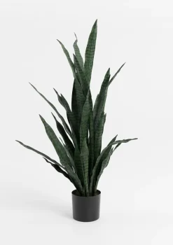 XOOON COCOmaison, Sansevieria kunstplant H115cm - Groen^ Woonaccessoires