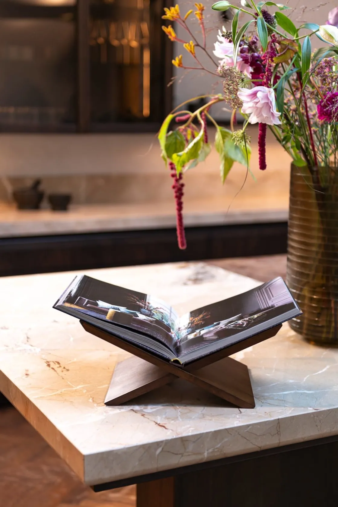XOOON COCOmaison, Siem boekenstandaard - bruin^ Woonaccessoires