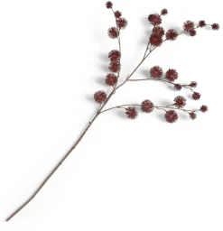 XOOON COCOmaison, Thistle spray kunstbloem 85cm - Bordeaux^ Woonaccessoires