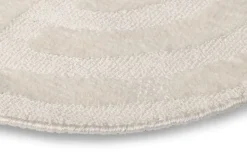 XOOON COCOmaison, Timeless Arch karpet 300x400cm - Cremekleurig^ Vloerkleden|Woonaccessoires