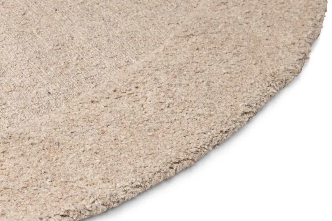 XOOON COCOmaison, Timeless Classic karpet 250dia - Taupe^ Woonaccessoires|Vloerkleden