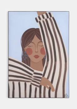 XOOON COCOmaison, Zenya wand doek - 70x100cm^ Wanddecoraties|Woonaccessoires